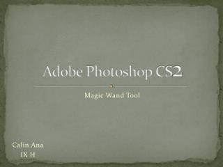 Adobe Photoshop CS 2