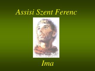 Assisi Szent Ferenc