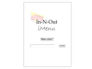 In-N-Out iMenu