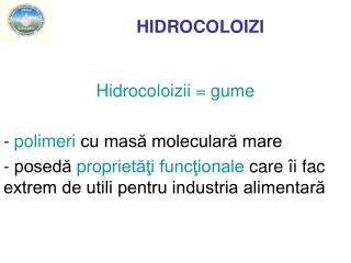 HIDROCOLOIZI