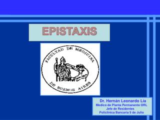 EPISTAXIS