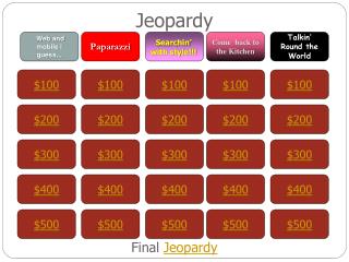 Jeopardy