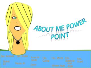 About Me Power Point