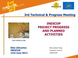 3rd Technical &amp; Progress Meeting