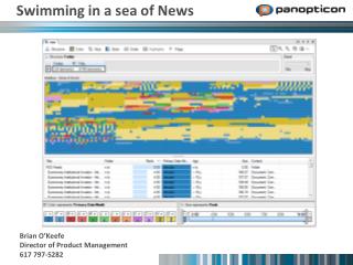 Swimming in a sea of News