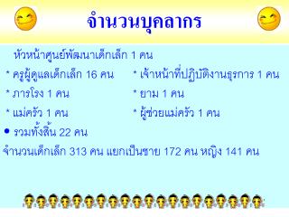 จำนวนบุคลากร