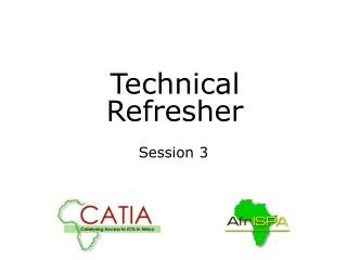 Technical Refresher