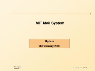 MIT Mail System