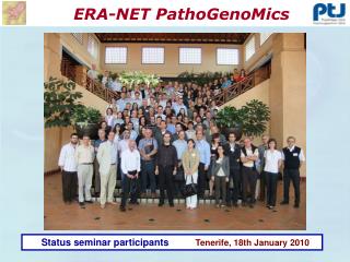 Status seminar participants Tenerife, 18th January 2010