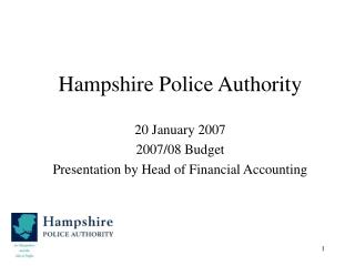 Hampshire Police Authority