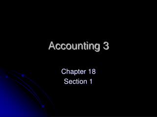 Accounting 3