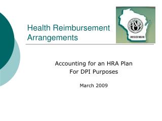 Health Reimbursement Arrangements