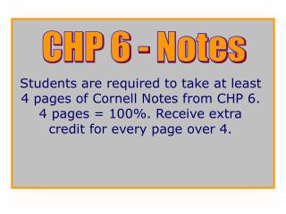 CHP 6 - Notes