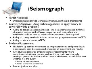 iSeismograph