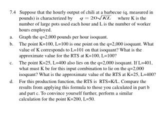 Problem 7.4 and 7.7