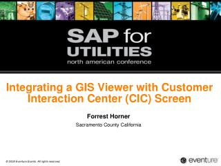 Integrating a GIS Viewer with Customer Interaction Center (CIC) Screen