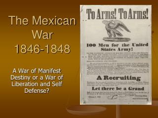 The Mexican War 1846-1848