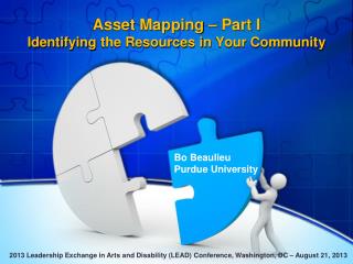 Asset Mapping – Part I Identifying the Resources in Your Community