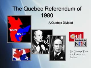 The Quebec Referendum of 1980