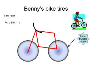 Benny’s bike tires