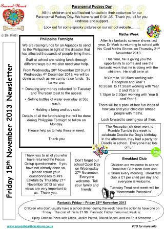 Roe Lee Park School Newsletter July 2007