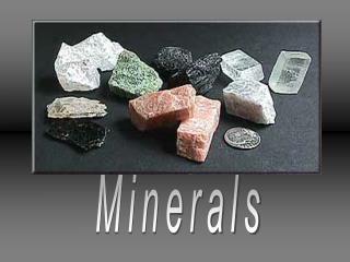 Minerals