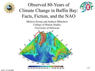 Observed 80-Years of Climate Change in Baffin Bay: Facts, Fiction, and the NAO