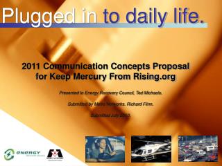 2011 Communication Concepts Proposal for Keep Mercury From Rising