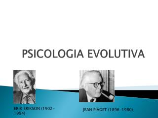 PSICOLOGIA EVOLUTIVA