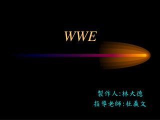 WWE