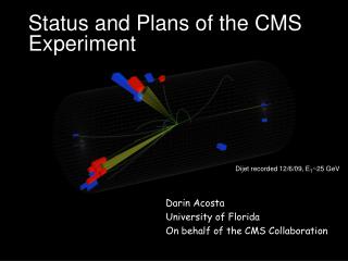 Status and Plans of the CMS Experiment