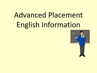 Advanced Placement English Information