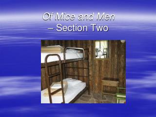 Of Mice and Men – Section Two