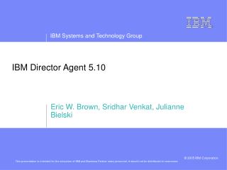 IBM Director Agent 5.10