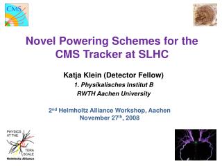 Novel Powering Schemes for the CMS Tracker at SLHC
