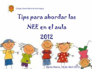 Tips para abordar las NEE en el aula 2012