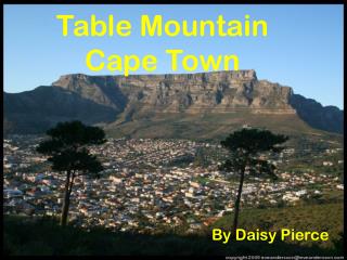 Table Mountain Cape Town