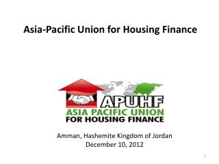 Asia-Pacific Union for Housing Finance