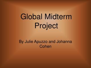 Global Midterm Project