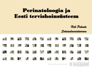 Perinatoloogia ja Eesti tervishoiusüsteem