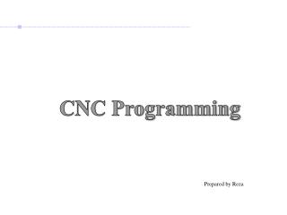 CNC Programming