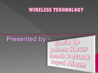 WIRELESS TECHNOLOGY