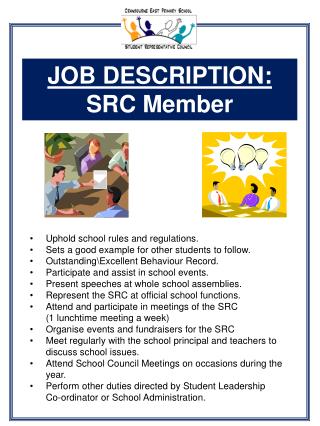 JOB DESCRIPTION: SRC Member