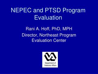 NEPEC and PTSD Program Evaluation