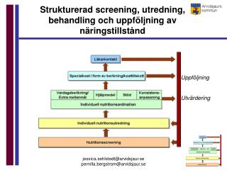 Strukturerad screening, utredning, behandling och uppföljning av näringstillstånd