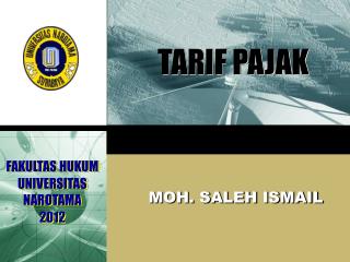 TARIF PAJAK