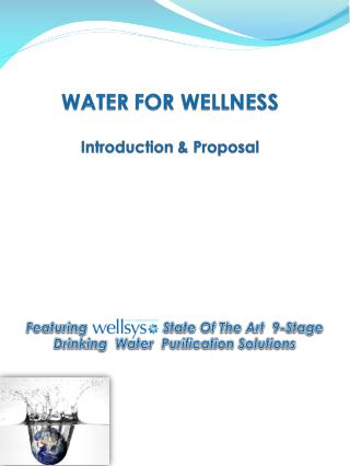 Featuring State Of The Art 9-Stage Drinking Water Purification Solutions