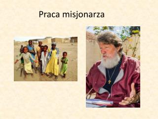 Praca misjonarza