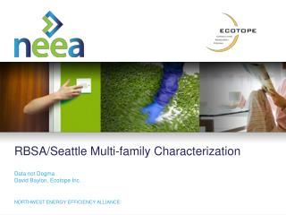 RBSA/Seattle Multi-family Characterization