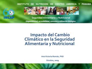Impacto del Cambio Climático en la Seguridad Alimentaria y Nutricional
